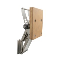 Outboard Bracket, Adjustable, with Plywood Pad, Inox 316, for Engines up to 40kg/20HP Outboard Engines Accessories