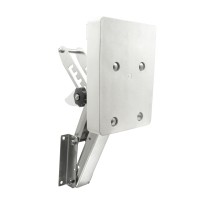 Outboard Bracket, Adjustable, with Plastic Pad, Inox 316, for Engines up to 30kg/15HP Outboard Engines Accessories