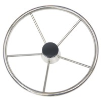 Steering Wheel, Inox, with Cap Steering Wheels & Accessories