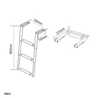 Σκάλα Τηλεσκοπική, Inox 316 Σκάλες Επιβίβασης & Αξεσουάρ