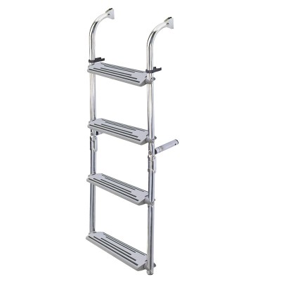 Foldable Ladder, Inox 316, 90º Boarding Ladders & Accessories