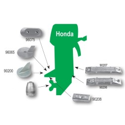 Anodes for Outboard Honda Engines Sacrificial Anodes