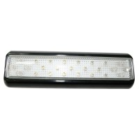 Dome Light / Trailer Light, 25 LEDs, Black Trailer Light & Sockets