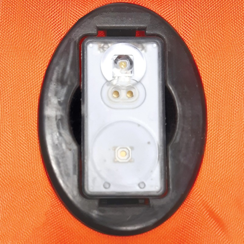 LALIZAS Lifejacket LED flashing light Alkalite II ON-OFF water activated, USCG, SOLAS/MED" Lifesaving Lights