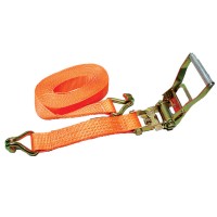 Ratchet Tie-Down with Double J Hook Trailer Accessories