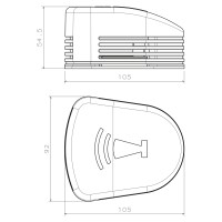 Compact Electric Horn Marine Horns