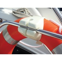 OCEAN Clip-on Lifebuoy Support for rail MOB Systems