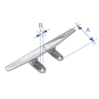 Cleat, Trim Line, Inox 316 U-Bolts & Cleats