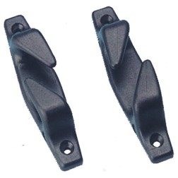 Fairlead Handed Polyamide, Black U-Bolts & Cleats