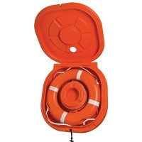 Container with Door for Lifebuoy Ring MOB Systems