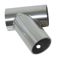 Σύνδεσμος T 60°, Inox 316, Ø25mm Εξοπλισμός για ρέλια