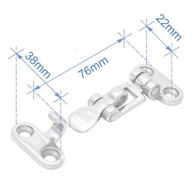 Cover Latch, Inox 316 Locks / Door Hooks / Barrel Bolts