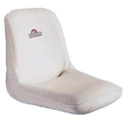 First Mate Cushion Chair, White Pilot Seats & Pedestals