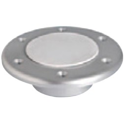 Table Bottom Plate, Flush mounted, Aluminium, Ø150mm-Η.9,5mm Tables & Pedestals