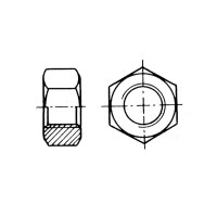 Hexagon Nut, Inox 316, DIN 934/ISO 4032 Screws, Nuts & Washers