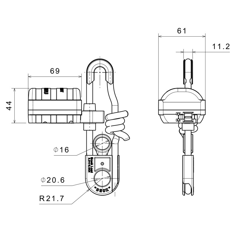 LALIZAS Hydrostatic Release Unit for Life Rafts, SOLAS/MED/USCG Liferafts Equipment