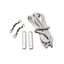 Bimini accessories set with rope (2 pcs) Bimini Hardware