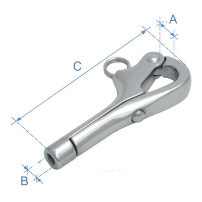 Pelican Hook, Inox 316 Turnbuckles