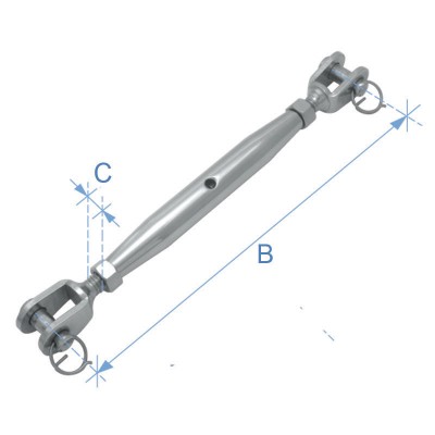 Eνταντήρας Kλειστού Tύπου, Jaw & Jaw, Inox 316 Εντατήρες