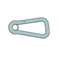 Asymmetric Cabine Hook, Inox 316 Snap Hooks & Carabiners