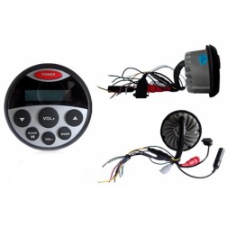 Αδιάβροχο Ράδιο/MP3 Player 4x20Watt - LCD - AUX - Bluetooth Ράδιo / MP3 / CD & Θήκες