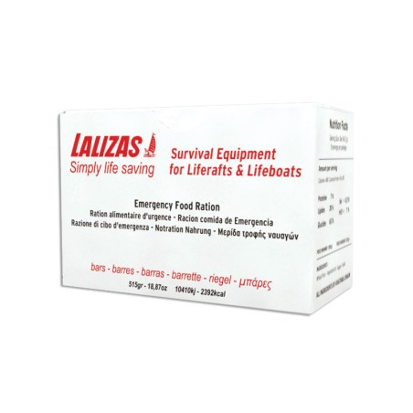 LALIZAS Emergency liferaft food ration 0,5 kg, 2503kcal Liferafts Equipment