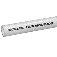 Liquid Discharge-Water Delivery Hose PVC, White, Fiber Reinforced Water & Waste Hoses