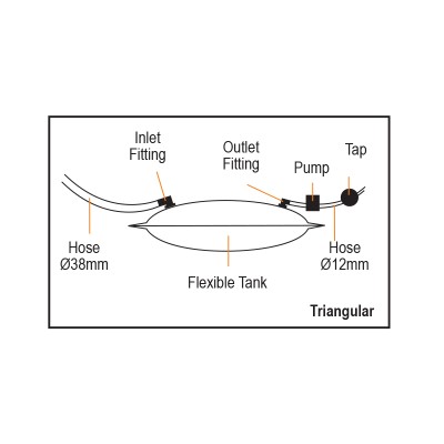 Flexible Water Tank Water & Waste Tanks