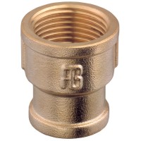 Straight Reducing Coupling, F-F, BSPP, Brass Brass Fittings