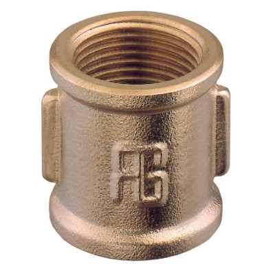 Straight Coupling, BSPP, Brass Brass Fittings