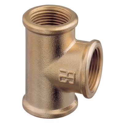 “TEE” Fitting, BSPP, Brass Brass Fittings