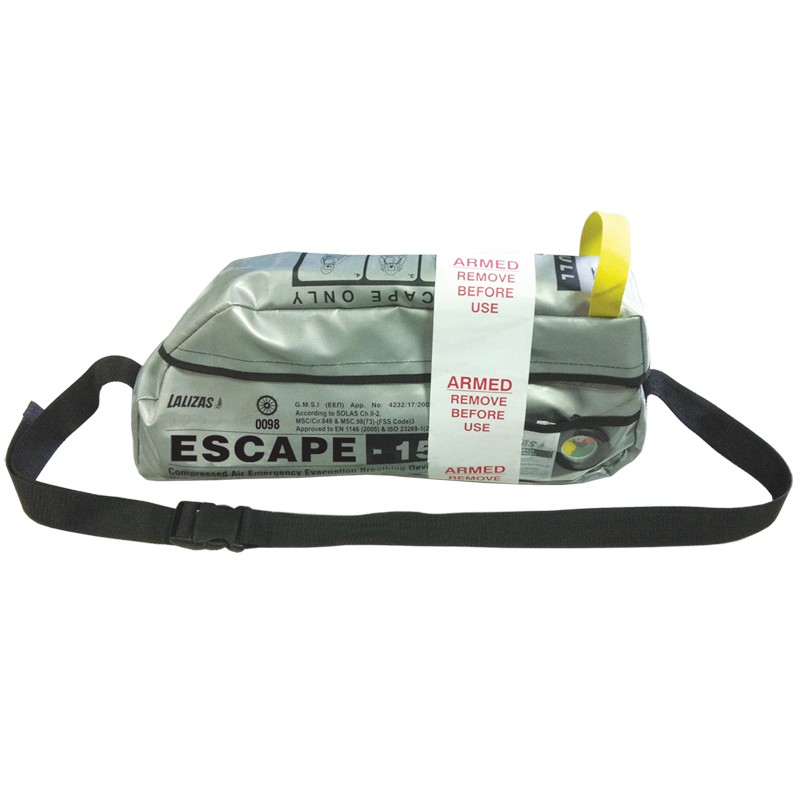 LALIZAS Emergency Evacuation Breathing device""ESCAPE-15"" Breathing Apparatus