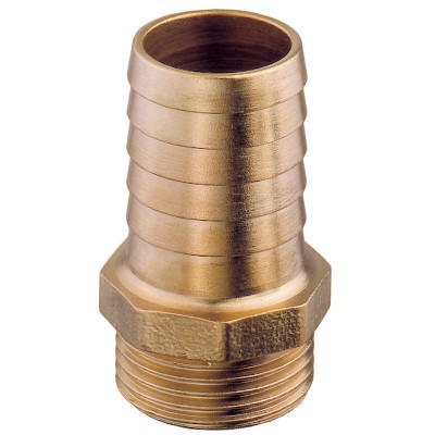 Male Hose Connector “Extra”, BSPP, Brass Brass Fittings