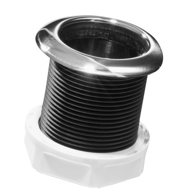 Thru-Hull Threaded with Standard Flange, Inox 316 Thru-Hulls