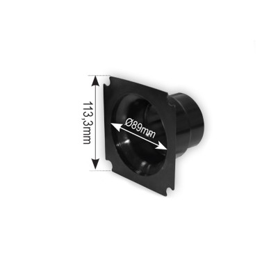 Ventilator Connector, Black Ventillation