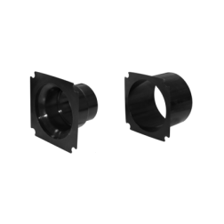 Ventilator Connector, Black Ventillation