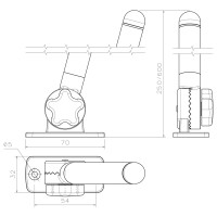 MICRO LED Pole Light LED Navigation Lights