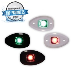 MICRO LED 12 Starboard & Port Lights 112,5°, Side & Flush mounted, Set LED Navigation Lights