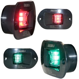 FOS LED 12 Starboard & Port Lights 112,5°, Set LED Navigation Lights