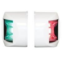 FOS LED 12 Starboard & Port Lights 112,5°, Set LED Navigation Lights