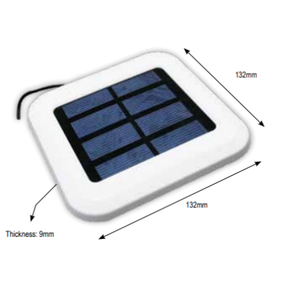 Solar Cell for Autonomous Solar Powered Fan Ventillation