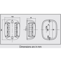 FOS LED 20 Masthead Light 225° LED Navigation Lights