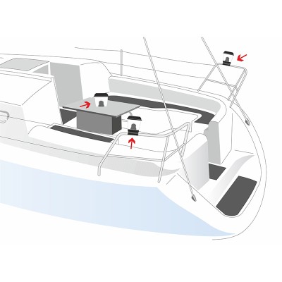 Solar Powered Marine Light Utility Lights