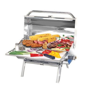 Gas Grill “ChefsMate” with 1 Ρack, Inox Barbecues & Accessories