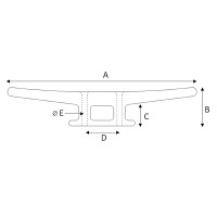 Cleat, Polyamide U-Bolts & Cleats