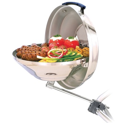 Charcoal Grill, ‘’Marine Kettle’’, Inox Barbecues & Accessories