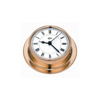 Clock Quartz Tempo, Brass, Ø70mm Weather Instruments & Clocks