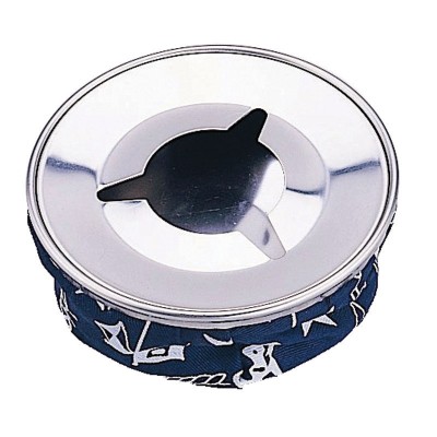 Ashtray, Inox 304, Ø10cm & H:5cm, Blue Marine Ashtrays