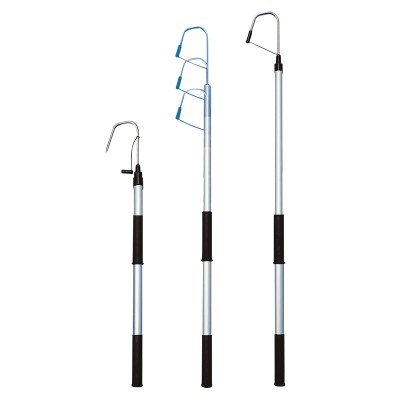 Telescopic Gaff with Anodised Aluminium Pole & Inox Hook Fishing Accessories