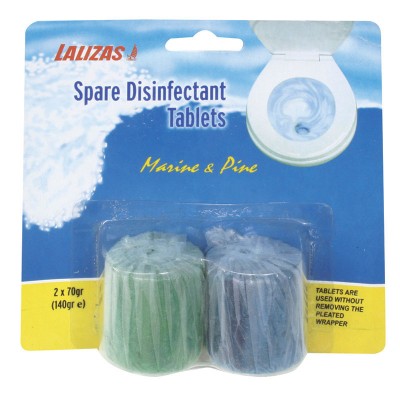 Spare Disinfectant Tablets for “DSRU” Marine & Pine (2 Tablets) Marine Toilets & Accessories